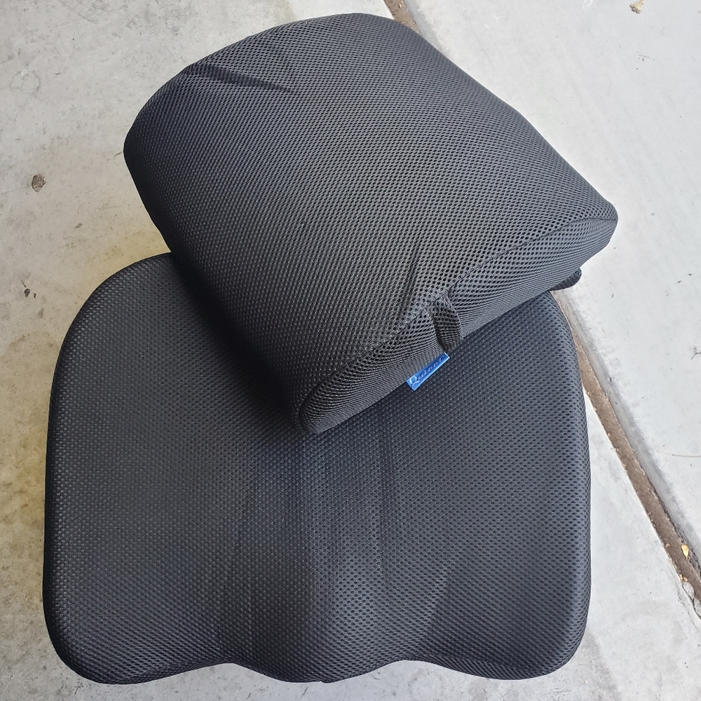 Qutool seat cushion and lumbar support pillow